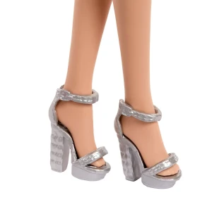 Păpușa barbie 80 de ani mattel, în rochie roșu rubin Thumbnail 6
