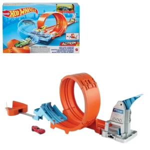 Hot wheels трек "чемпион трюков в петле"