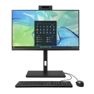 Моноблок Acer Veriton VZ4724GT, 23,8", Intel Core i3-13100, 8Гб/512Гб, Без ОС, Чёрный