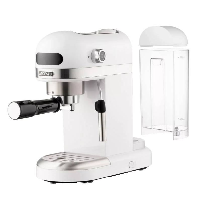 Кофеварка рожковая ardesto ycm-e1500, 1350вт, белый 5