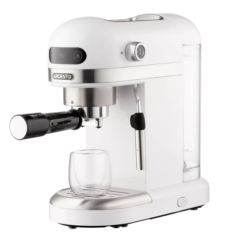 Кофеварка рожковая ardesto ycm-e1500, 1350вт, белый 2