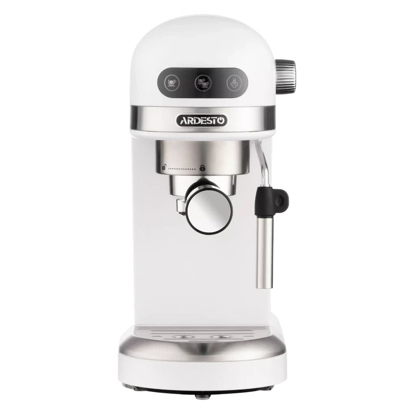 Кофеварка рожковая ardesto ycm-e1500, 1350вт, белый 10