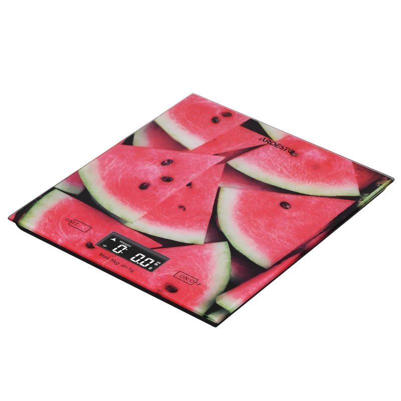 Cântar electronic de bucătărie ardesto sck-893, watermelon 4