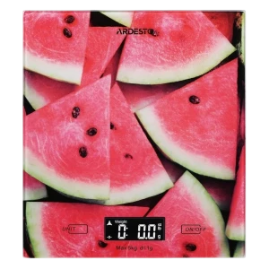 Электронные кухонные весы  ardesto sck-893, watermelon