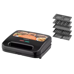 Aparat pentru sandwich multifunctional ardesto sm-h500b, negru Thumbnail 3