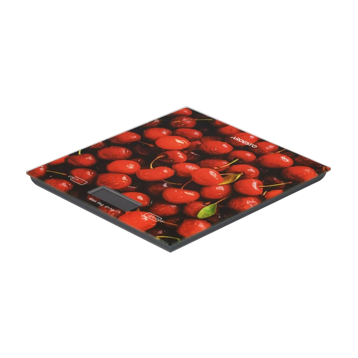 Cântar electronic de bucătărie ardesto sck-893, cireașă 3