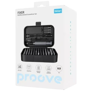 Набор отверток proove fixer 150in1, черный Thumbnail 2