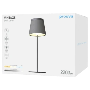 Настольная лампа proove vintage, чёрный Thumbnail 2