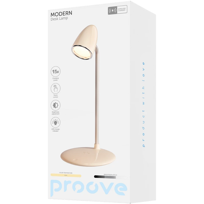 Настольная лампа proove modern, бежевый 8