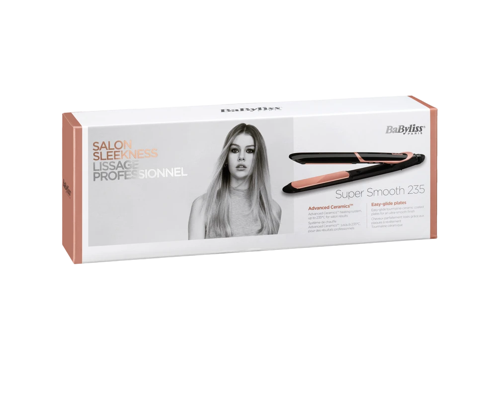 Выпрямитель для волос babyliss st391e, чёрный 4