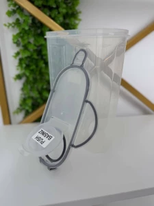 CONTAINER ALIMENTAR DIN PLASTIC CU CAPAC ETANS 2,4 L (SA590)