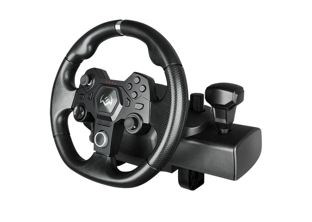 Игровой руль sven gc-w900, чёрный 2