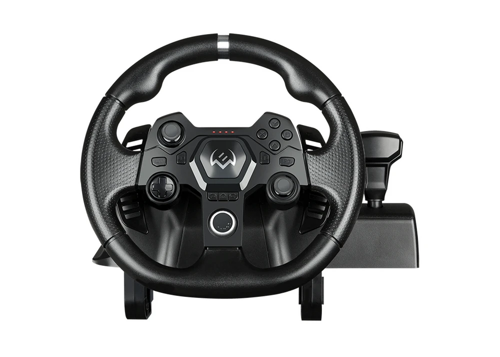 Игровой руль sven gc-w900, чёрный 6