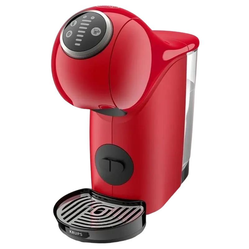 Cafetiera cu capsule krups genio s plus kp340510, 1500w, roșu 6