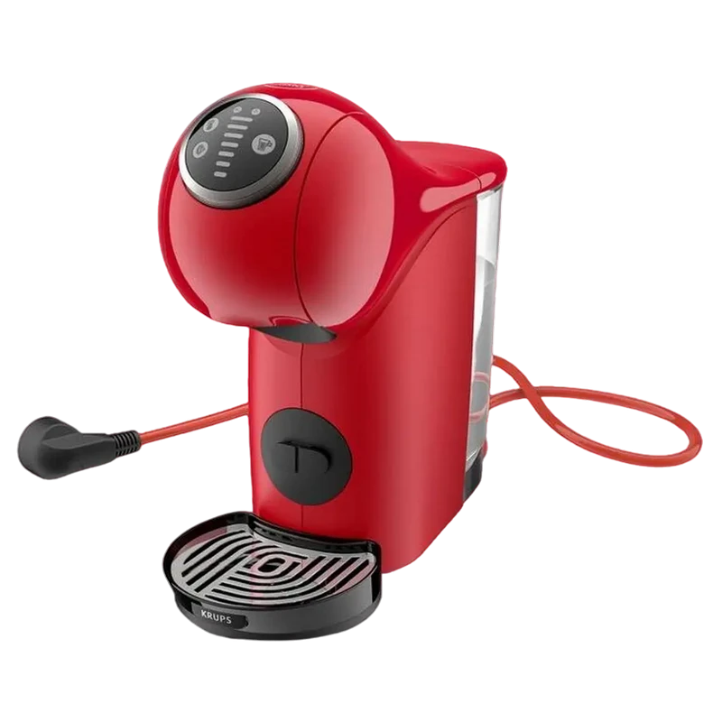 Cafetiera cu capsule krups genio s plus kp340510, 1500w, roșu 10