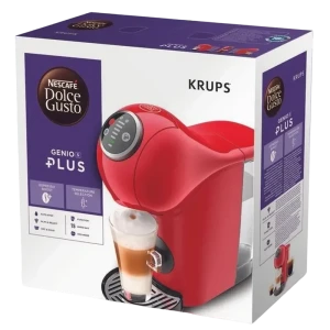 Cafetiera cu capsule krups genio s plus kp340510, 1500w, roșu Thumbnail 15