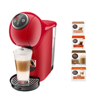 Капсульная Кофеварка Krups Genio S Plus KP340510, 1500Вт, Красный