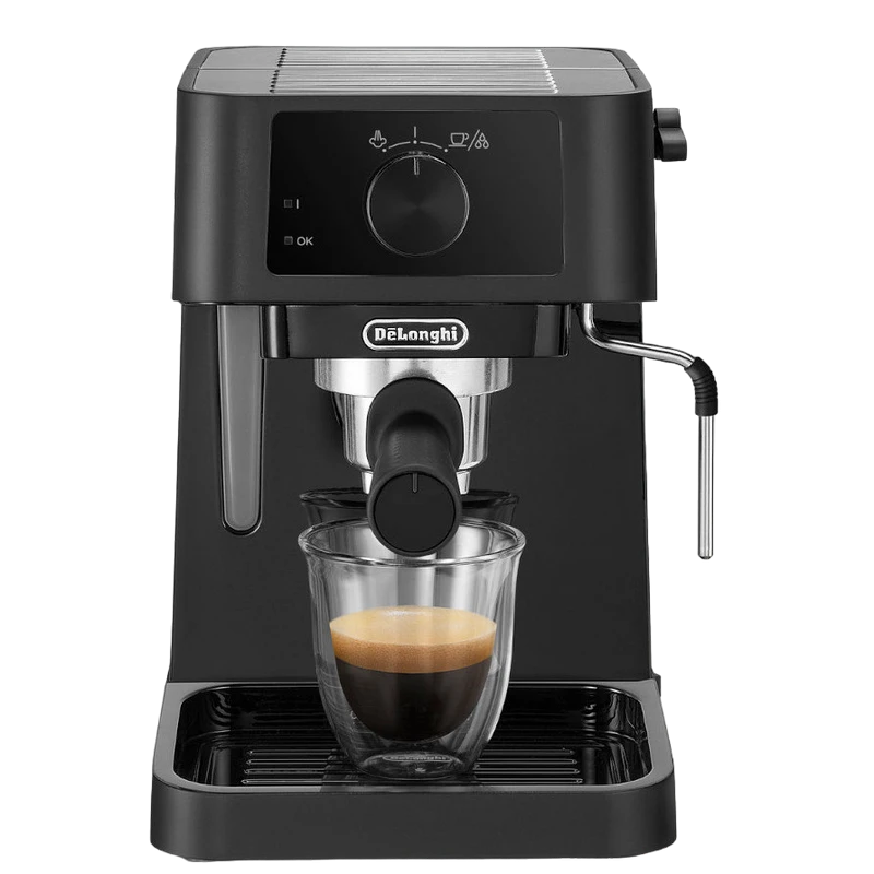 Cafetiera manuala delonghi ec230bk, 1100w, negru 8