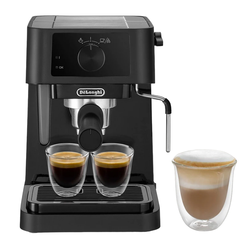 Cafetiera manuala delonghi ec230bk, 1100w, negru 3