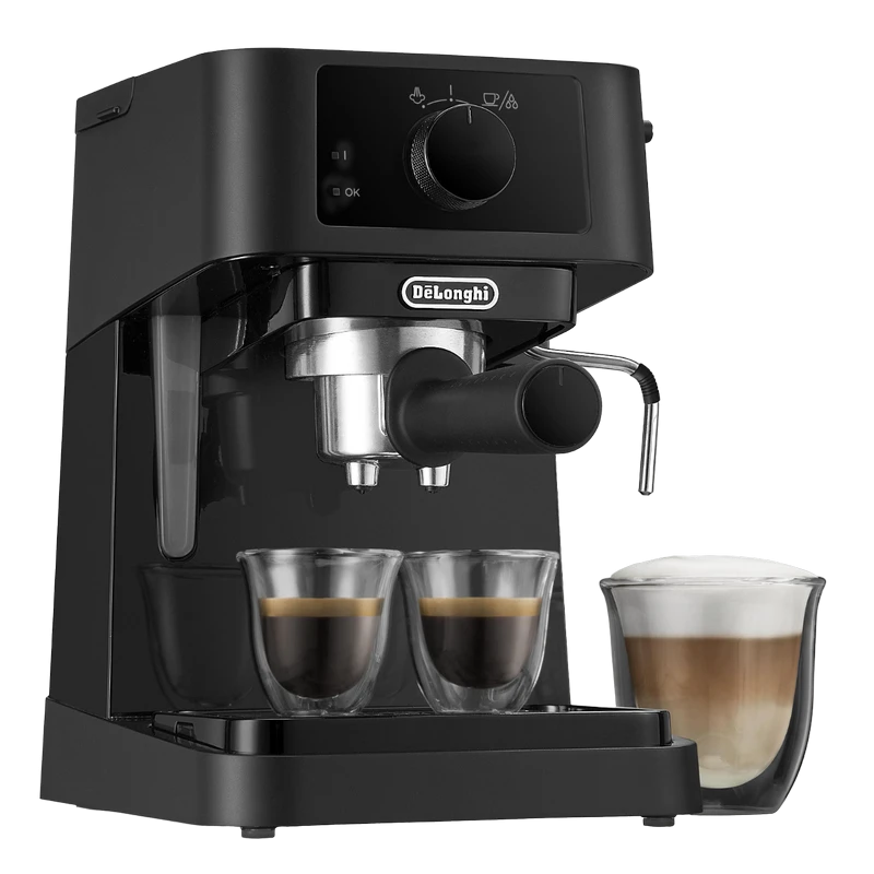 Cafetiera manuala delonghi ec230bk, 1100w, negru 4