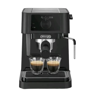 Cafetiera manuala delonghi ec230bk, 1100w, negru