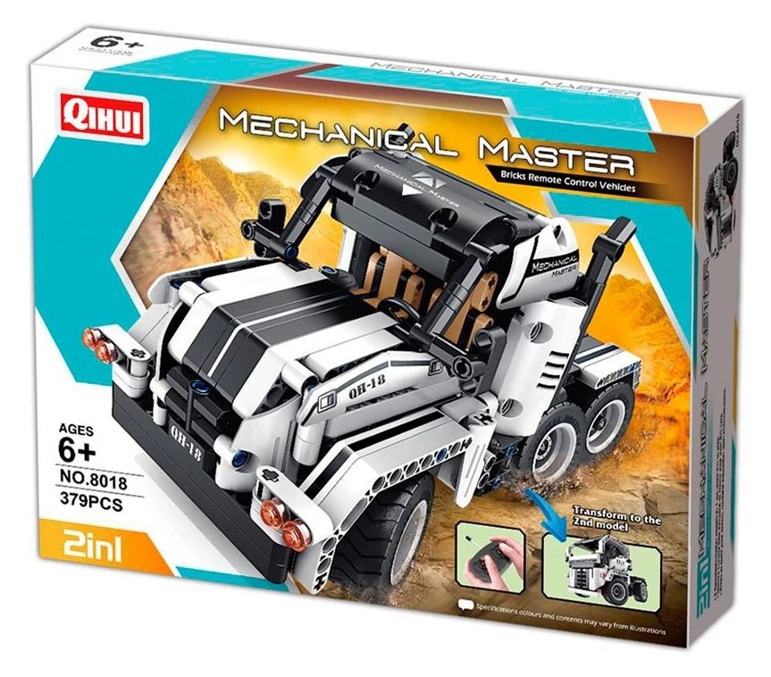 Конструктор с радиоуправлением xtech 2 trucks 2