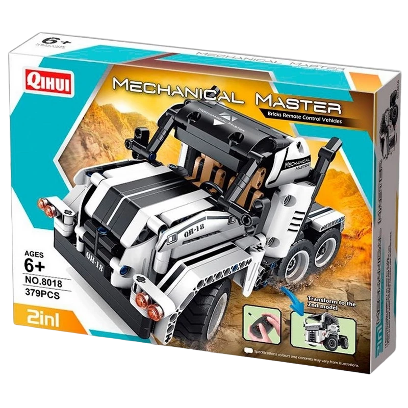 Конструктор с радиоуправлением xtech 2 trucks 7