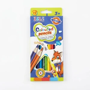 Creioane colorate diverse culori 12 buc-pachet (zl-5003-12) Thumbnail 1