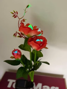 LAMPA SOLARA FLOARE TRANDAFIR 76 CM (GT0500)