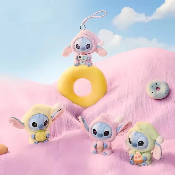 Figurină labubu-stitch — seria "eat something before sleep" 9