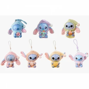 Figurină labubu-stitch — seria "eat something before sleep" Thumbnail 2