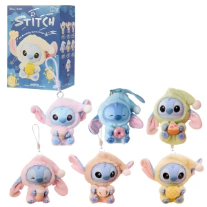 Figurină Labubu-Stitch — Seria &quot;Eat Something Before Sleep&quot;
