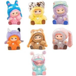 Figurină wakuku — seria "fuzzy trendy fun party", 17 cm Thumbnail 2
