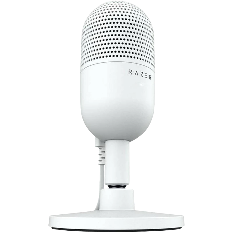 Игровой микрофон razer seiren v3 mini, проводной аналоговый, белый 6