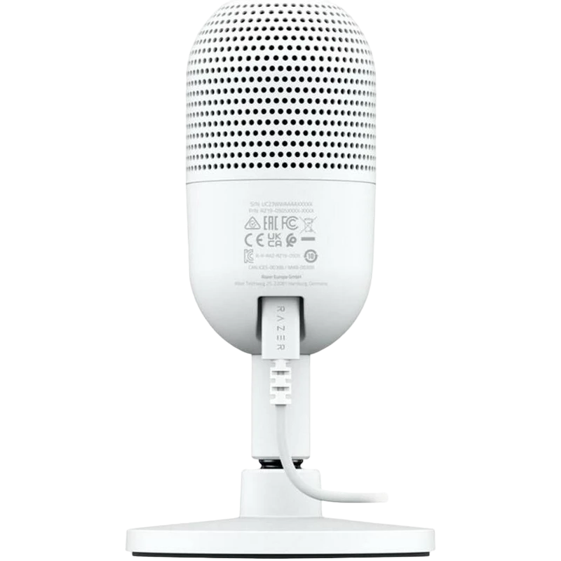Игровой микрофон razer seiren v3 mini, проводной аналоговый, белый 5