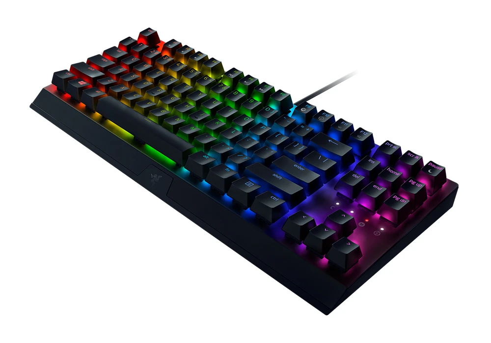 Клавиатура razer blackwidow v3 tenkeyless, проводное, чёрный 8