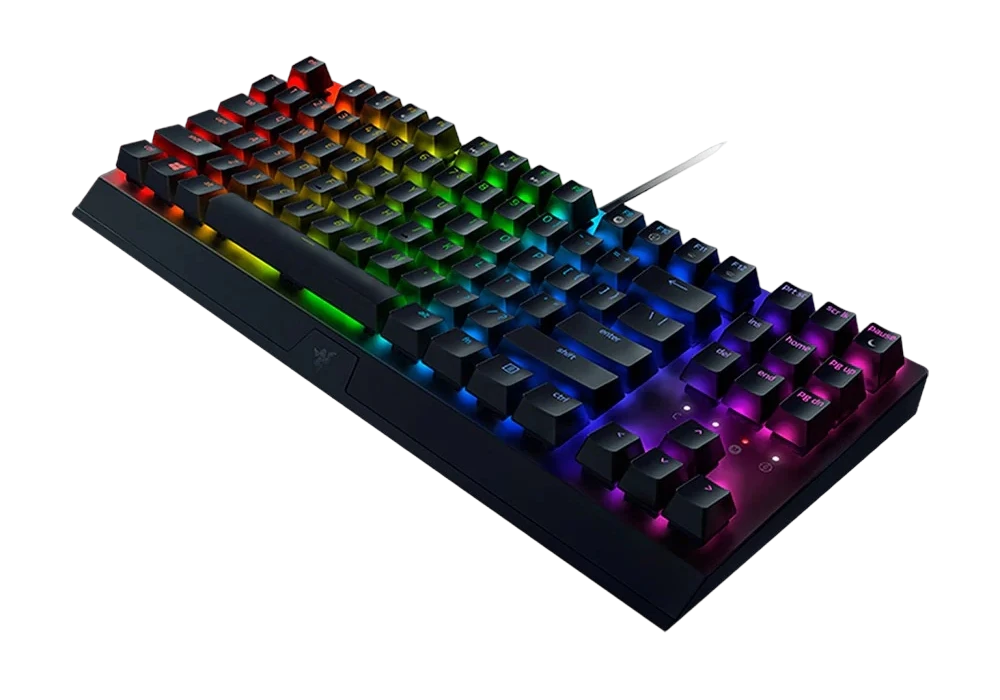 Клавиатура razer blackwidow v3 tenkeyless, проводное, чёрный 7