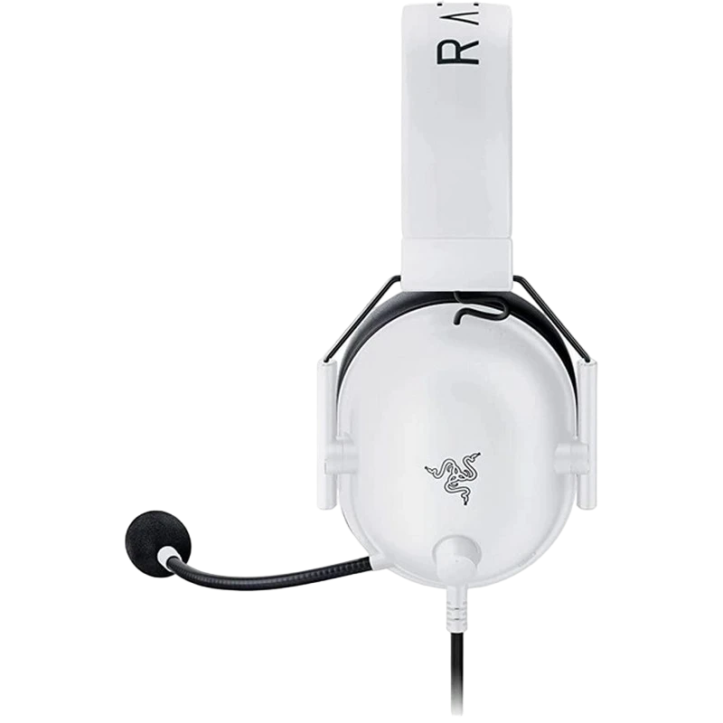 Игровая гарнитура razer blackshark v2 x, проводной аналоговый, белый 4