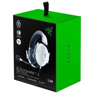 Игровая гарнитура razer blackshark v2 x, проводной аналоговый, белый Thumbnail 6