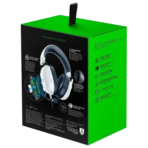 Игровая гарнитура razer blackshark v2 x, проводной аналоговый, белый Thumbnail 2