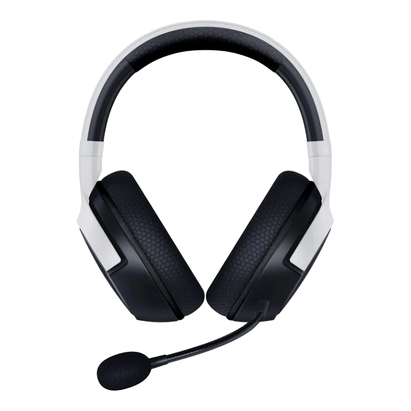 Игровая гарнитура razer kaira hyperspeed для ps5, беспроводной, белый | черный 13