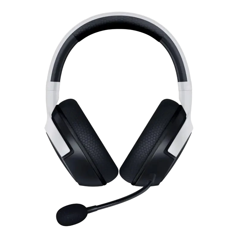 Игровая гарнитура razer kaira hyperspeed для ps5, беспроводной, белый | черный 4