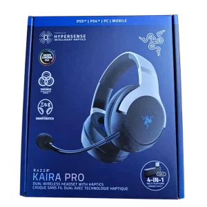 Игровая гарнитура razer kaira hyperspeed для ps5, беспроводной, белый | черный Thumbnail 9