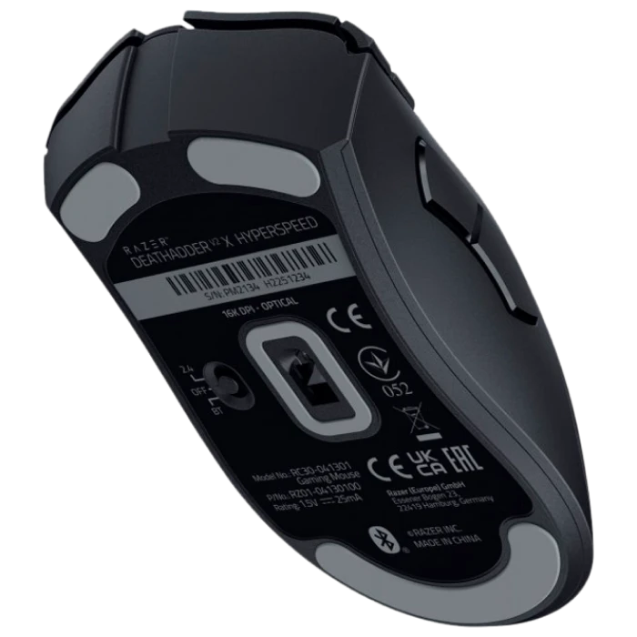 Gaming mouse razer deathadder v2 x hyperspeed, negru 2