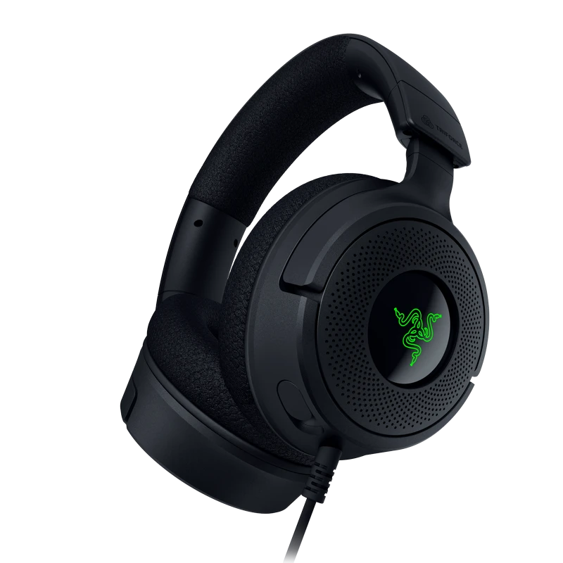Игровая гарнитура razer kraken v4 x usb, проводной аналоговый, чёрный 3