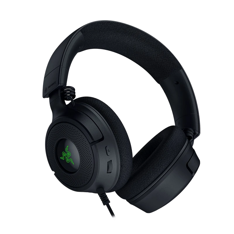 Игровая гарнитура razer kraken v4 x usb, проводной аналоговый, чёрный 7