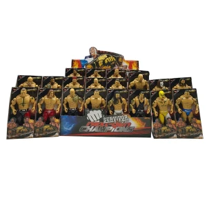 Superstaruri wrestling: set de campioni (24 buc.)
