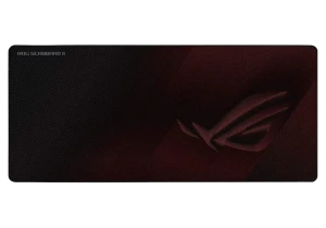 Игровой коврик для мыши asus rog scabbard ii, extra large, бордовый