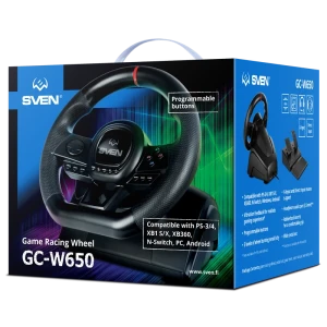Baza volanului sven gc-w650, negru Thumbnail 6