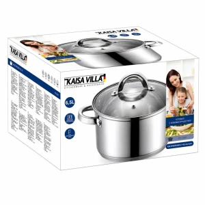 Cratiță inox kaisa villa 6.5 litre (2246) Thumbnail 4